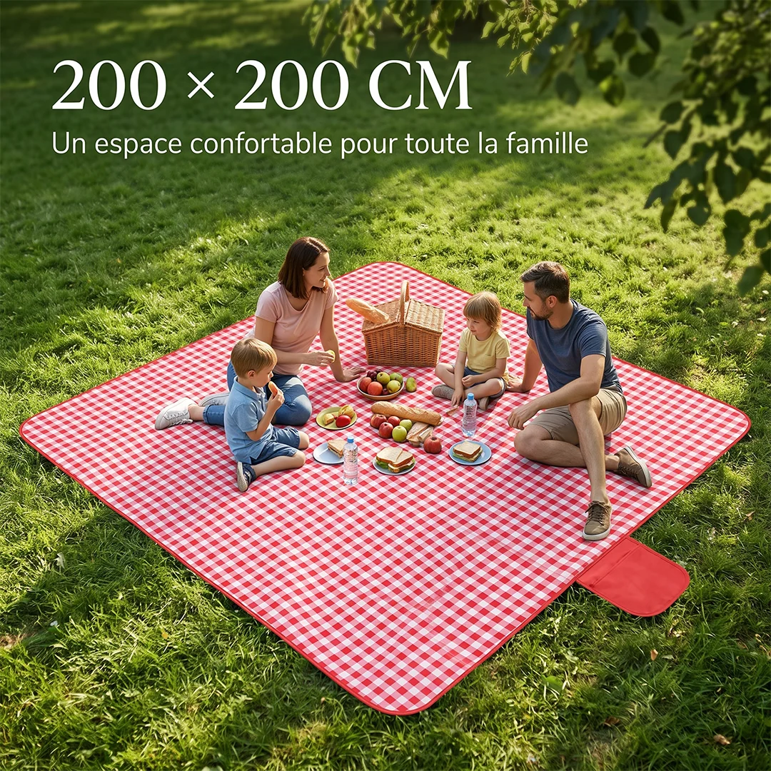Tapis de Pique-Nique XL 200x145cm - photo 7